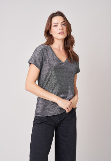 GLORY T-shirt Black women-1