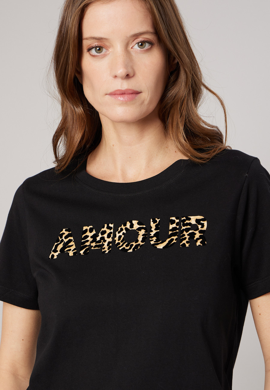 T-shirt LYANA Black femme-3