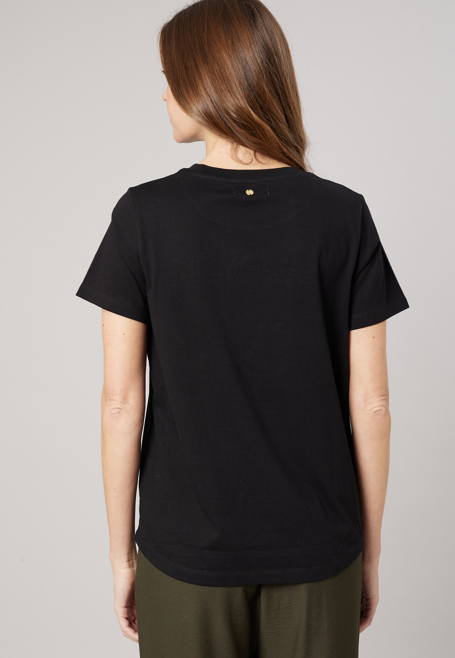 T-shirt LYANA Black femme-4