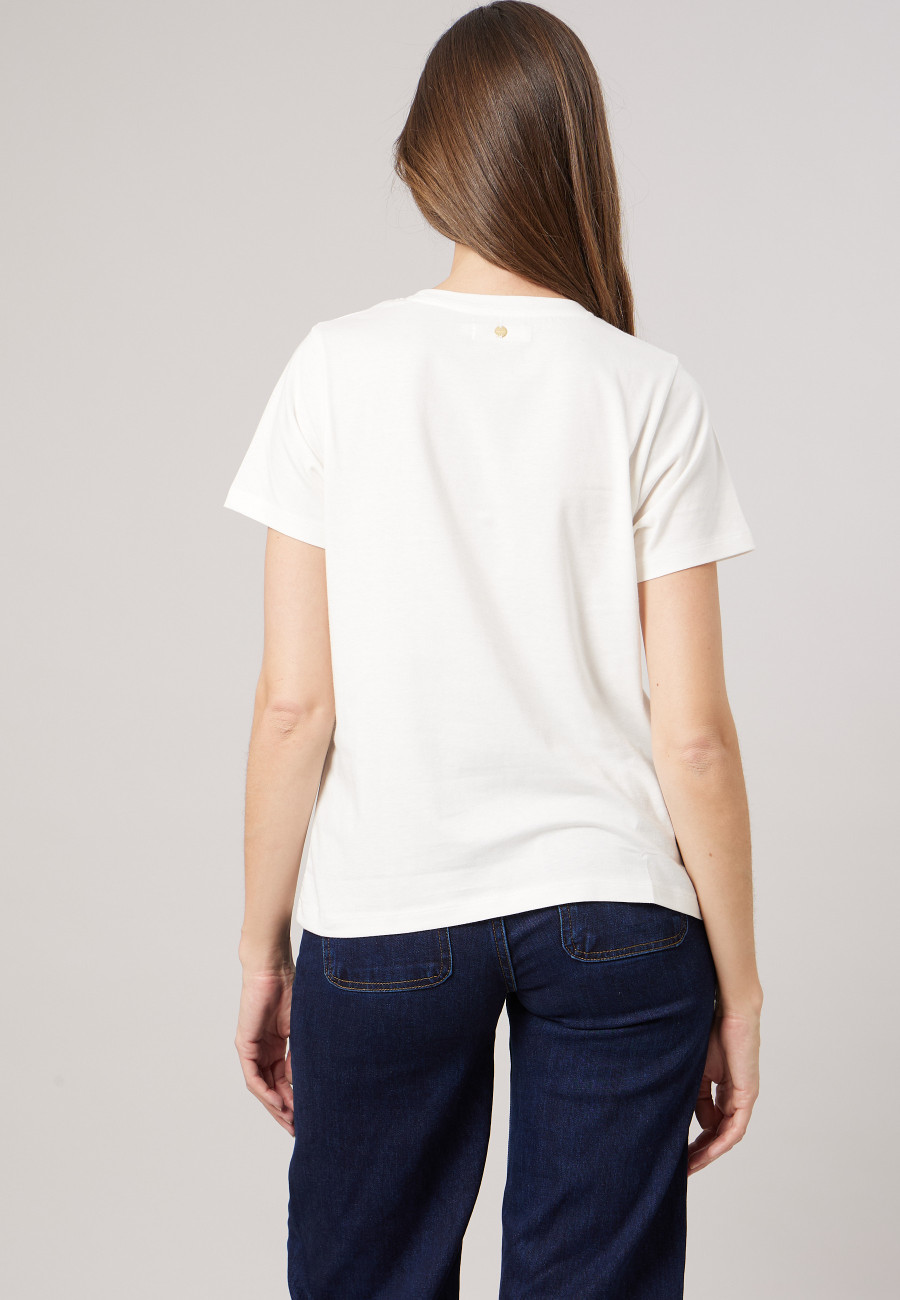 COWGIRL T-shirt Off White women-4