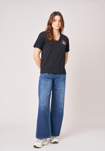 ARMELA T-shirt Black women-1