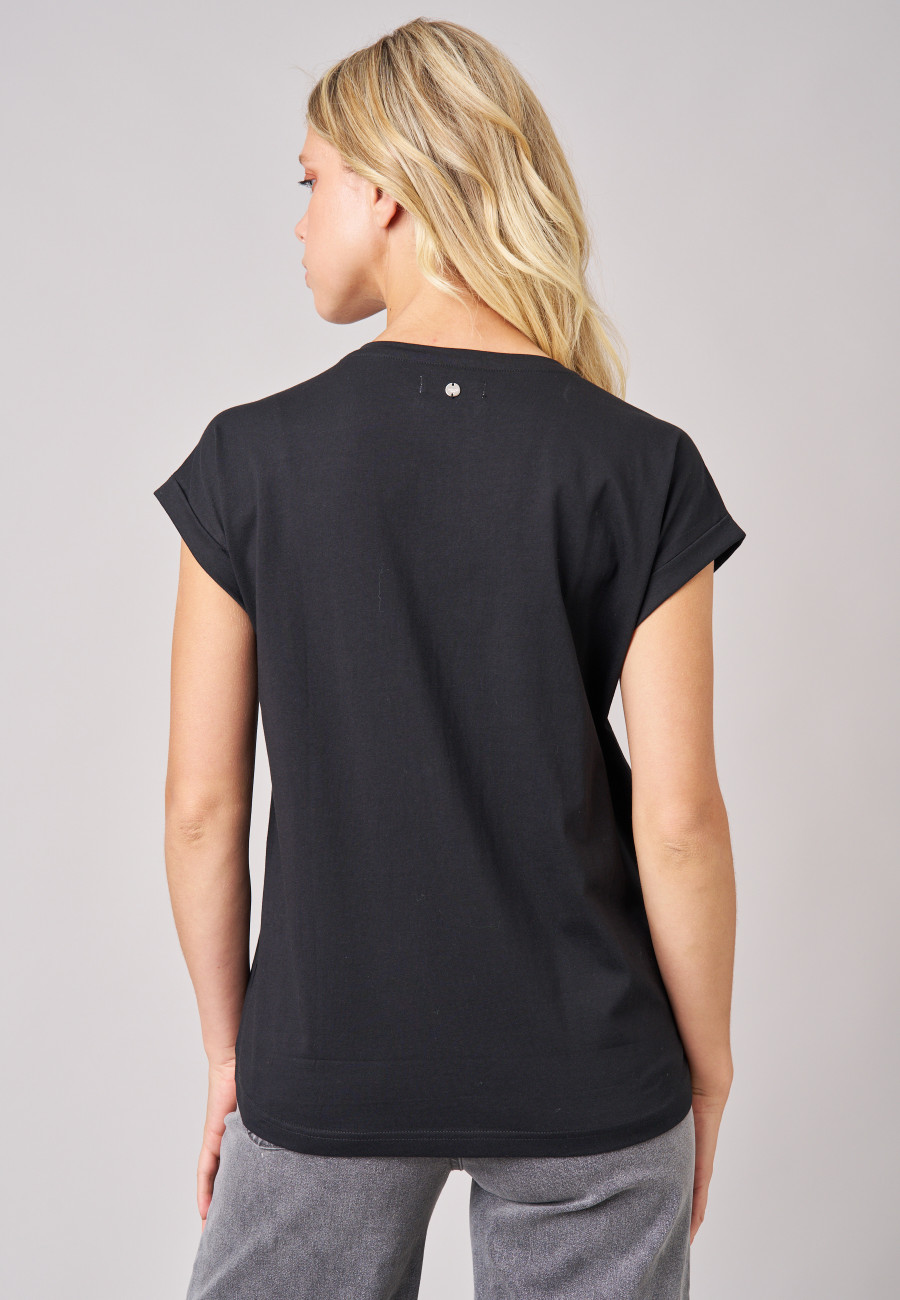 LEXIE T-shirt Black women-4