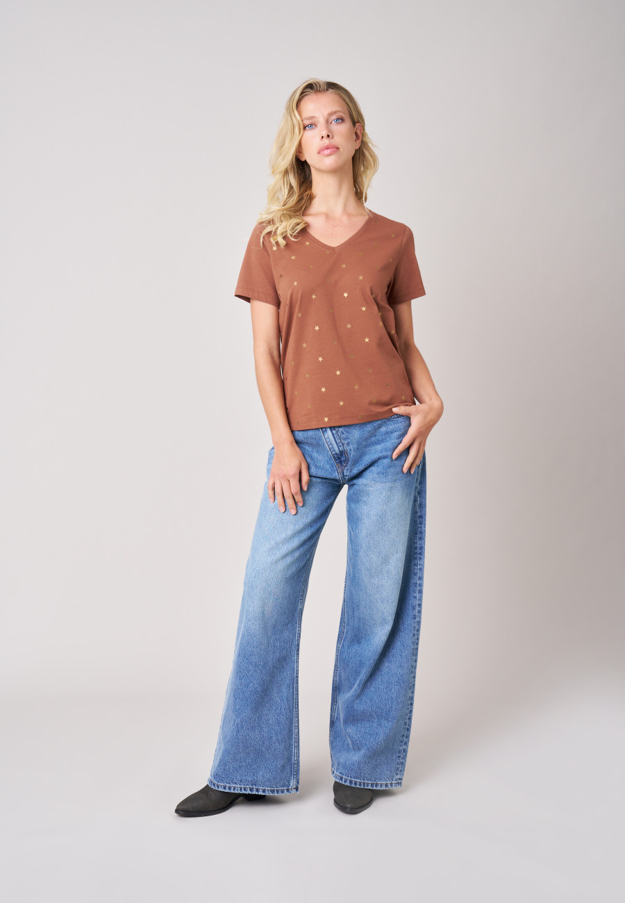 T-shirt FLORIA Whisky femme-2