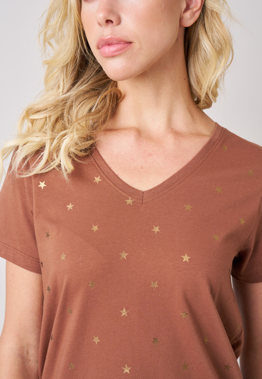 FLORIA T-shirt Whisky women-3