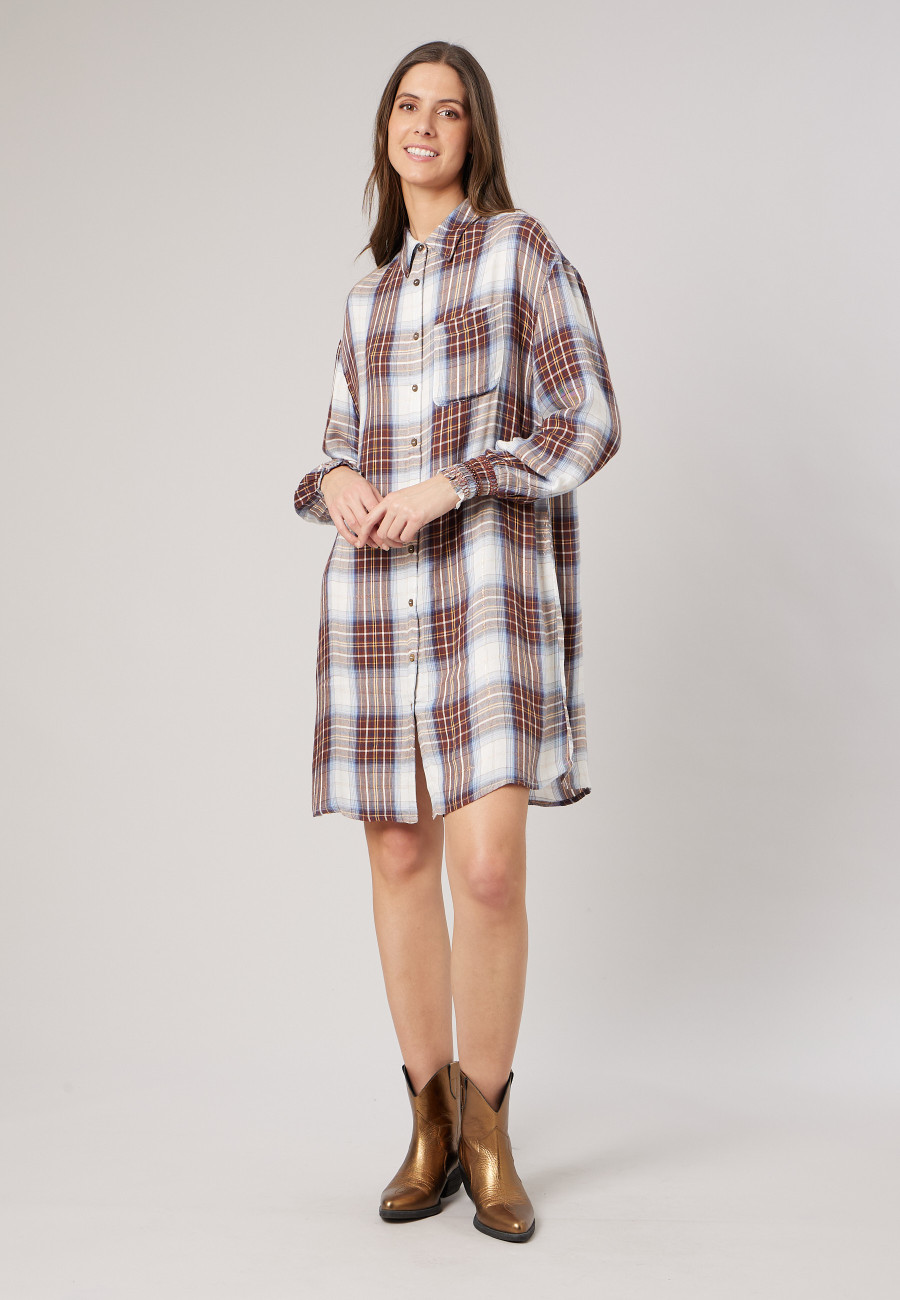 Robe DILANA Brown femme-2
