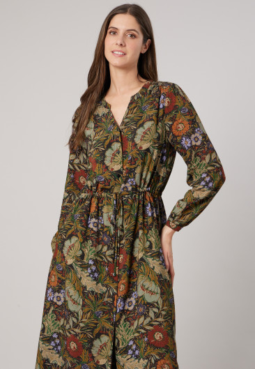 PHELOA Dress Khaki women-1