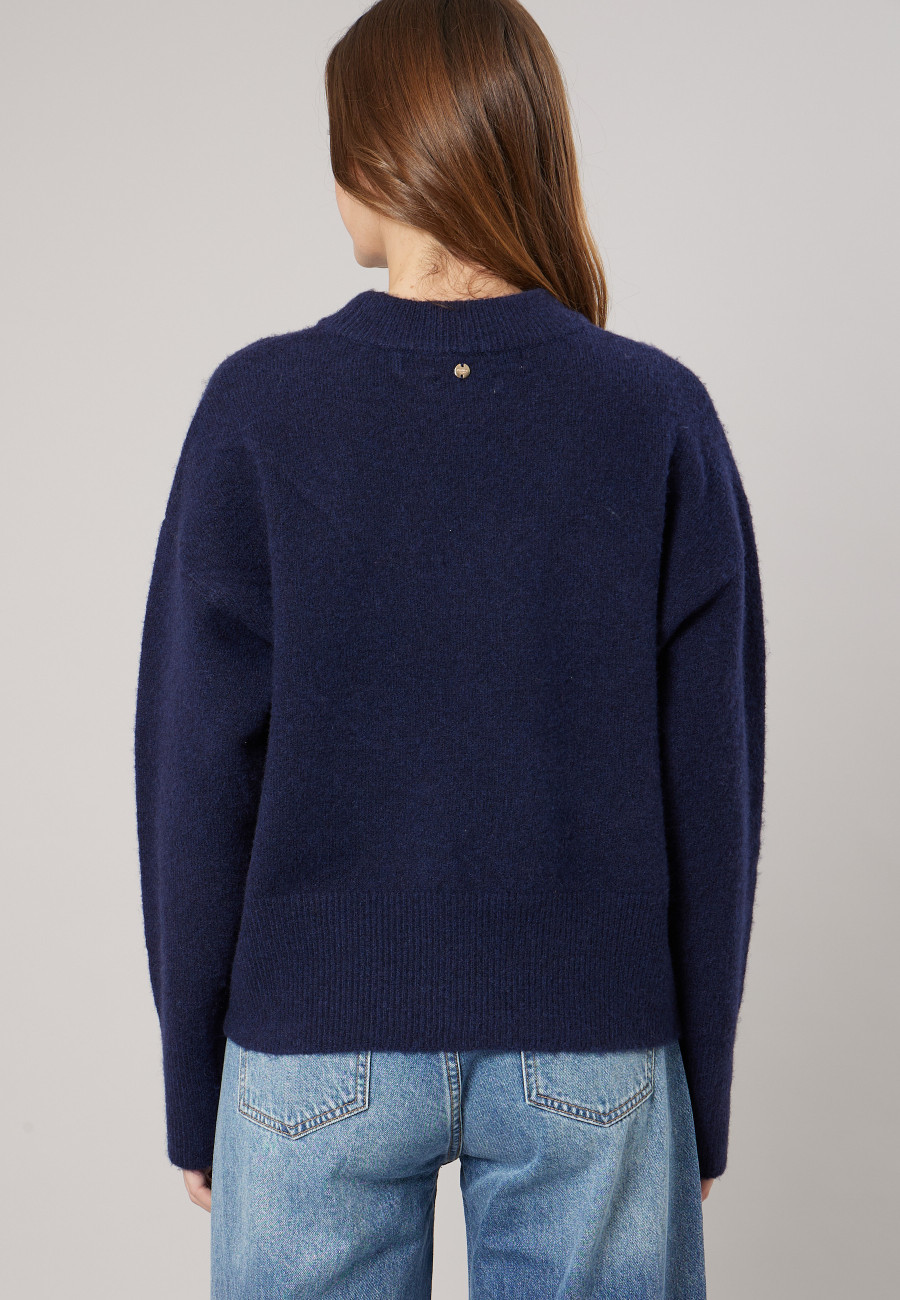 Pull NINA Navy femme-4
