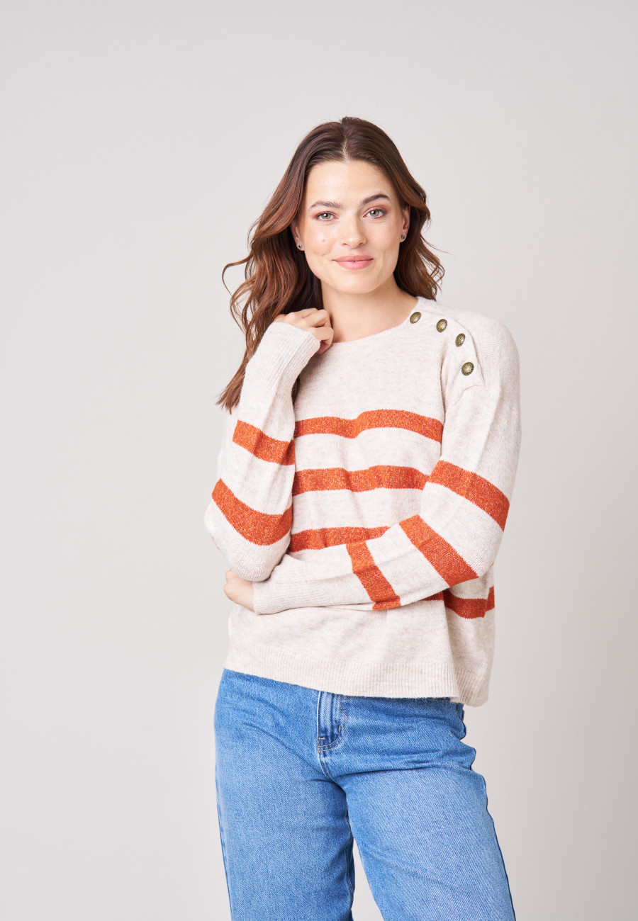 FRANCINE Sweater Butternut women-1