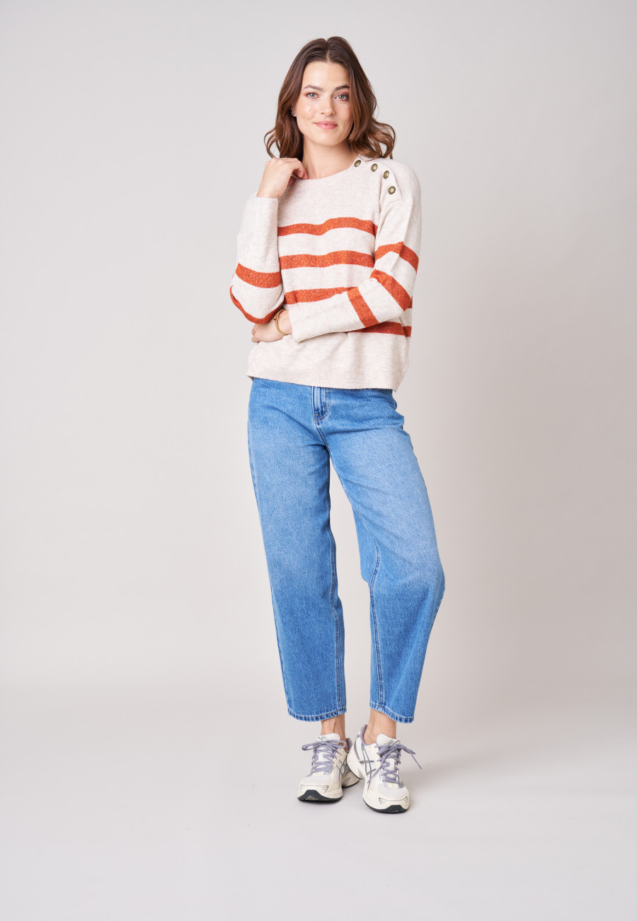 Pull FRANCINE Butternut femme-2