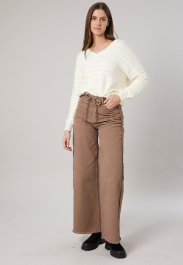 Pull MILIENA Off White femme-1