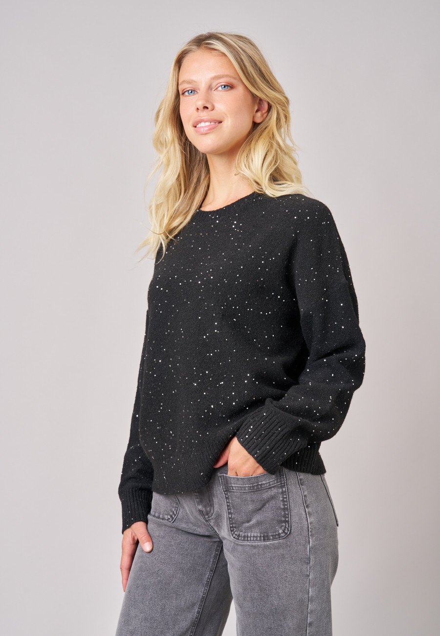 Pull PIXIE Black femme-2