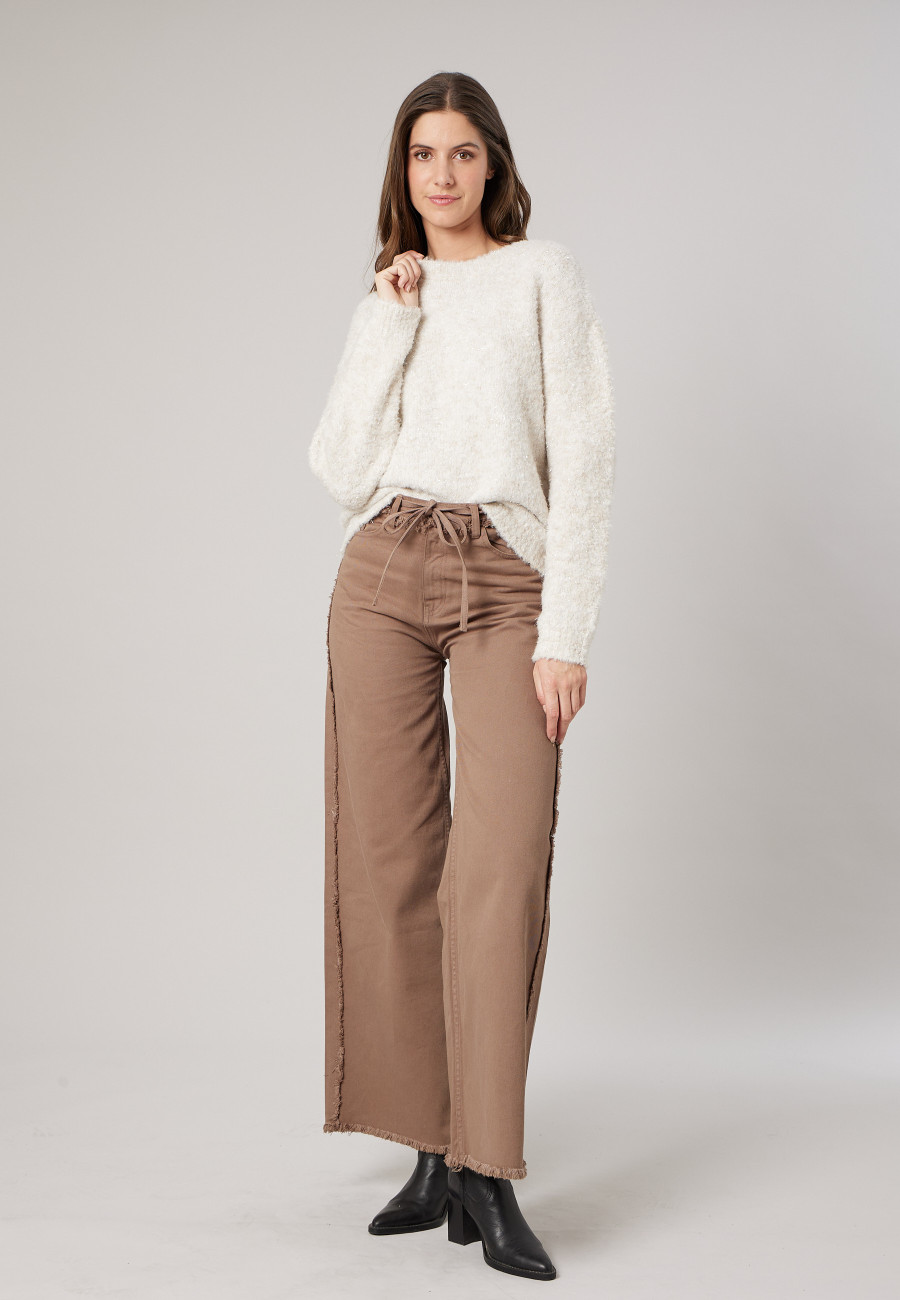 Pull EDNA Beige femme-2