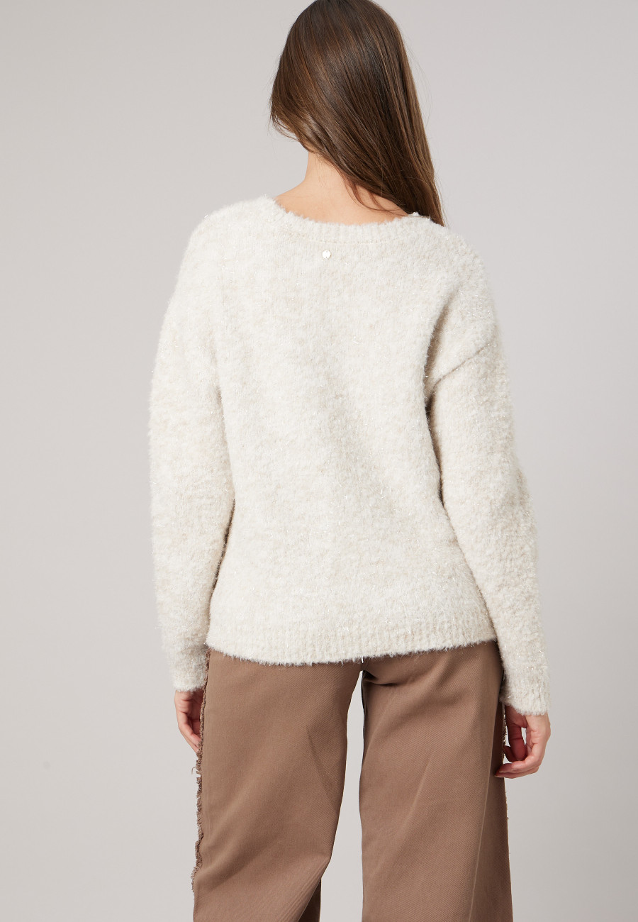 Pull EDNA Beige femme-4