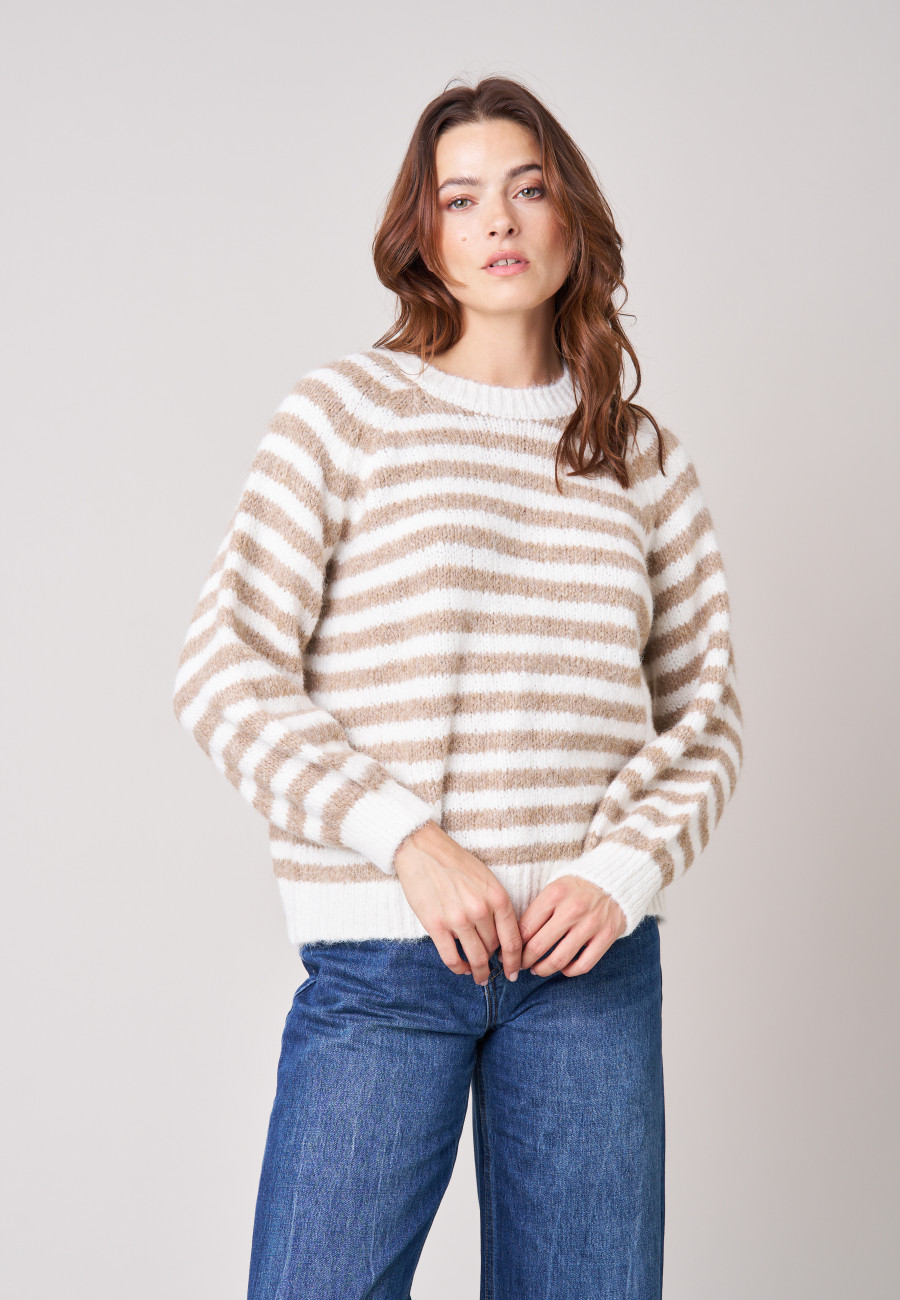 Pull IPHIGENIE Light taupe femme-1