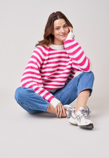 Pull IPHIGENIE Light Yellow femme-1