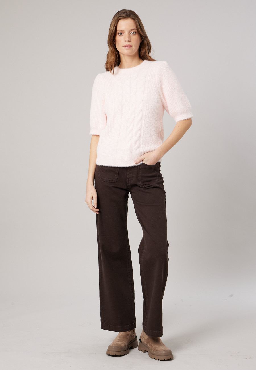 Pull RENATA Light Pink femme-2