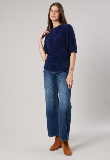 Pull RENATA Cream femme-1