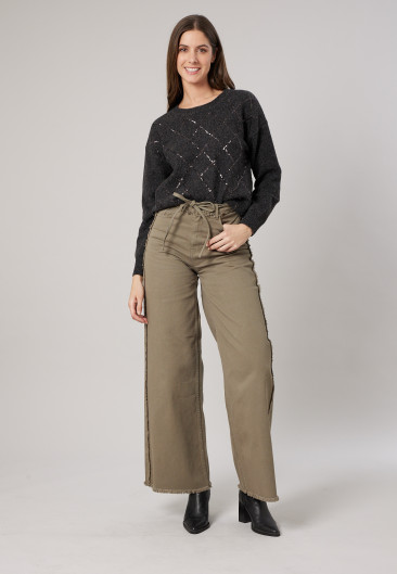 VANESS Sweater Grey Mel women-1