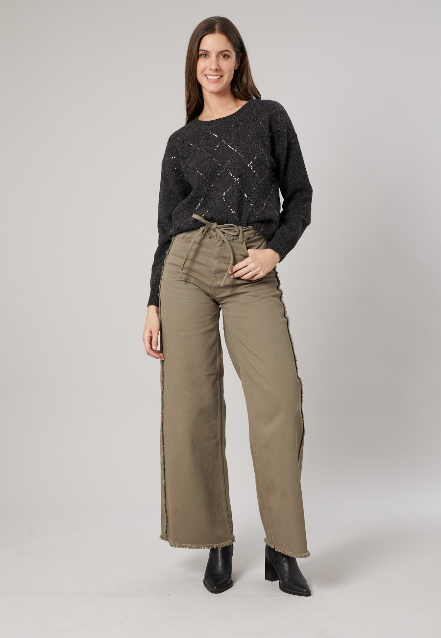 VANESS Sweater Grey Mel women-2