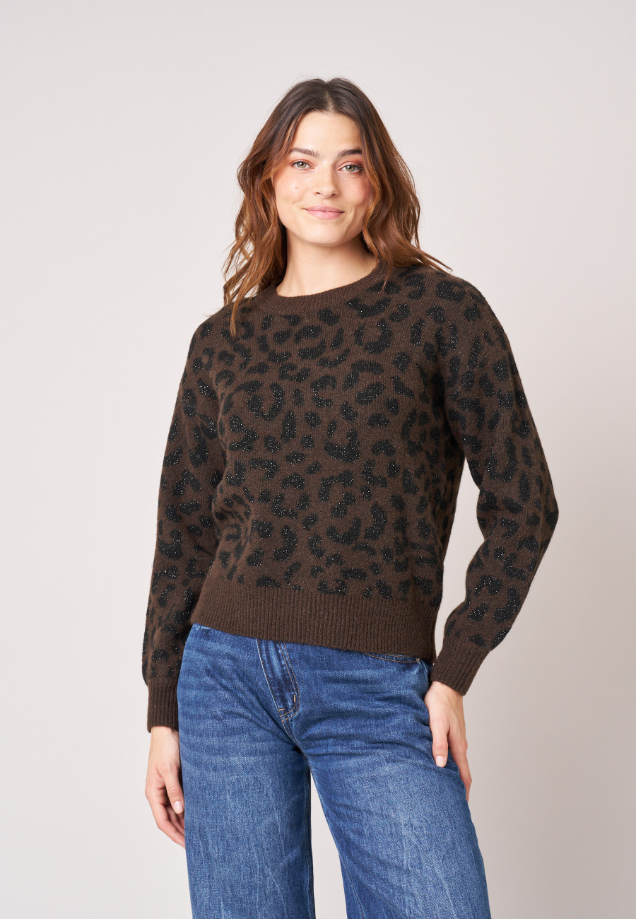 Pull NAWA Brown femme-1