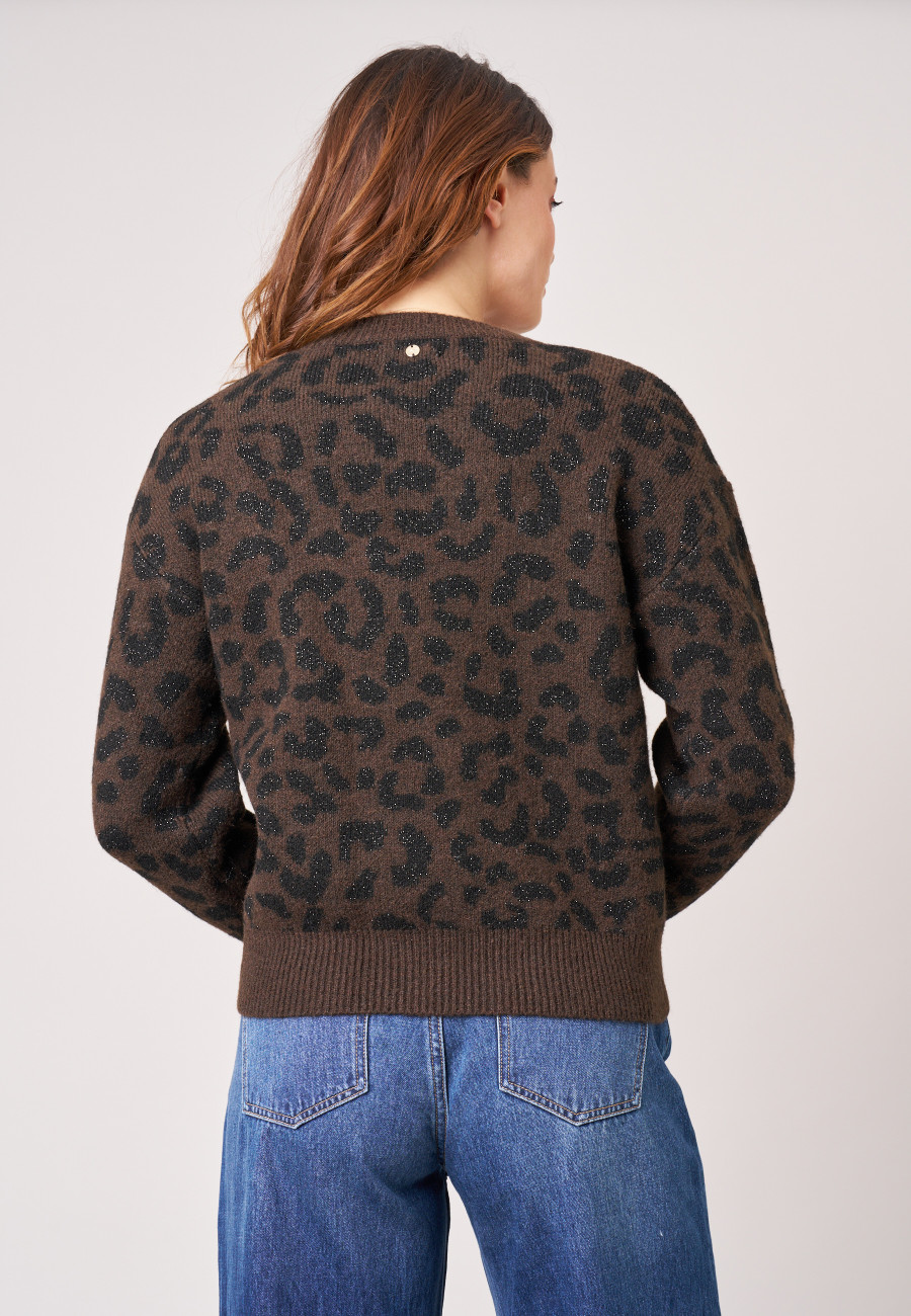 Pull NAWA Brown femme-4