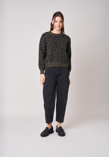 NAWA Sweater Taupe women-1