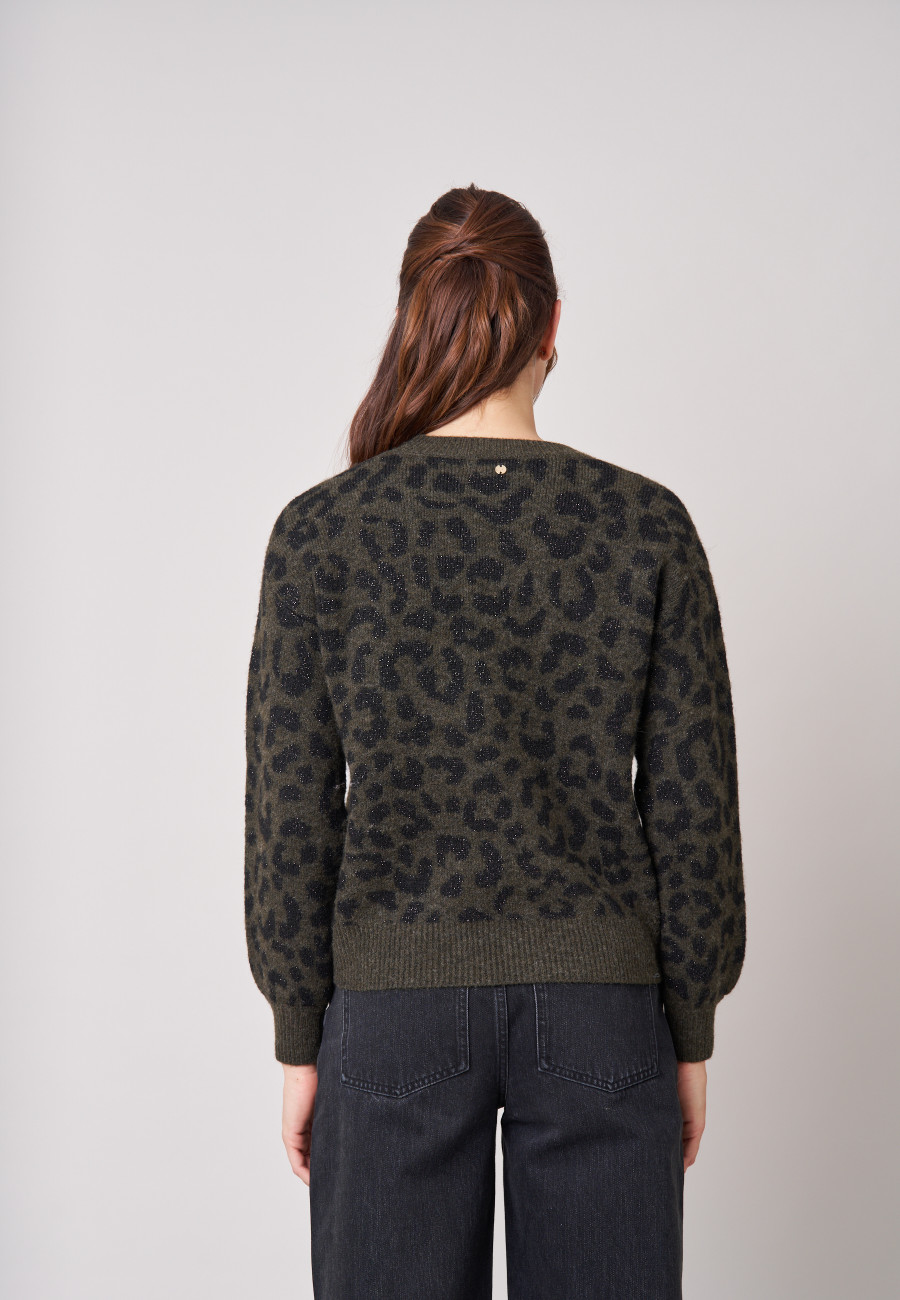 Pull NAWA Dark Khaki femme-4