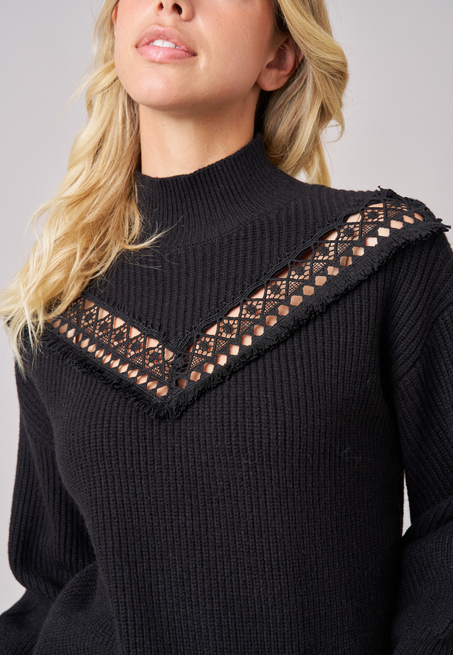 DORINA Sweater Black women-3
