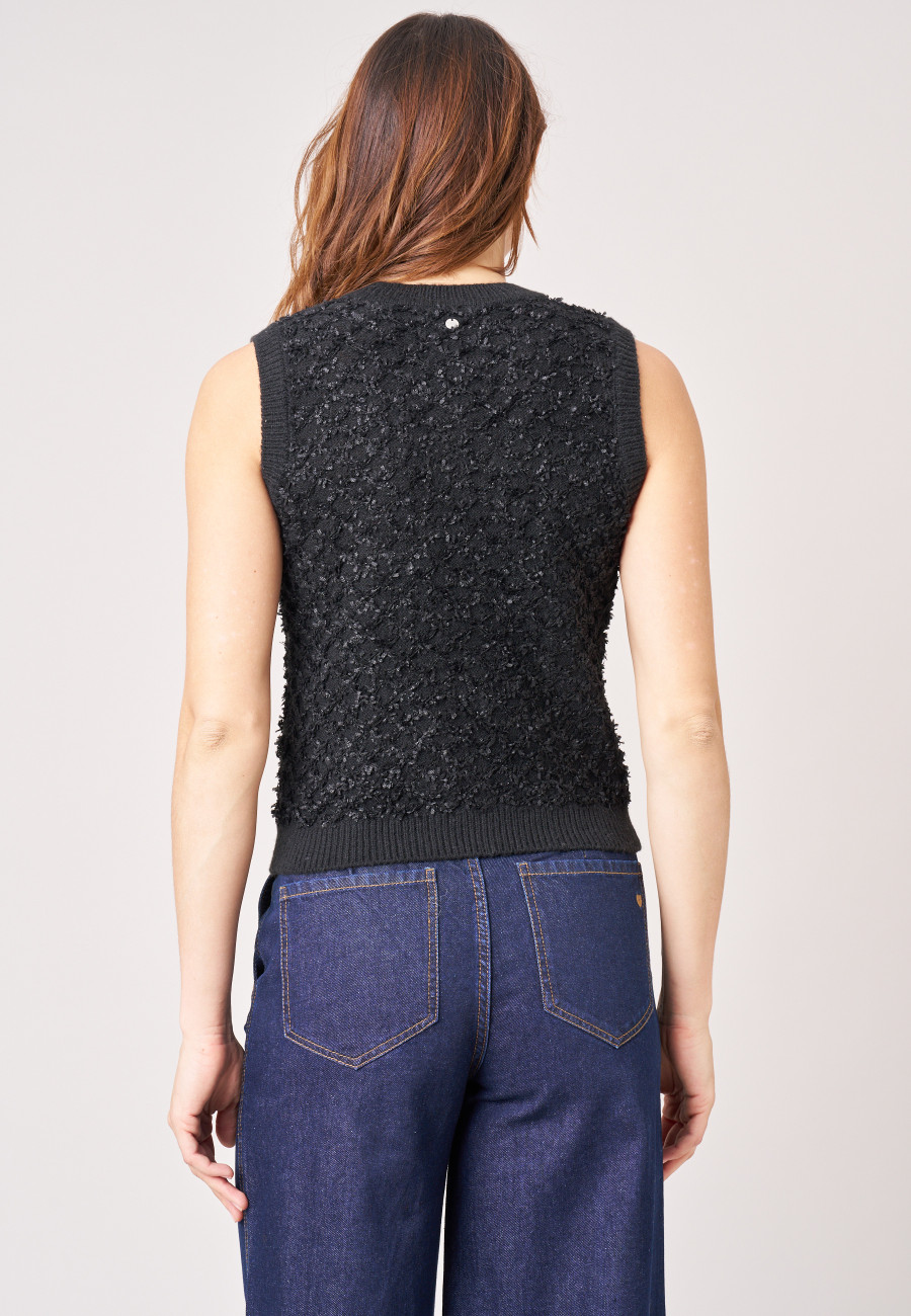 Gilet MADRINA Black femme-4