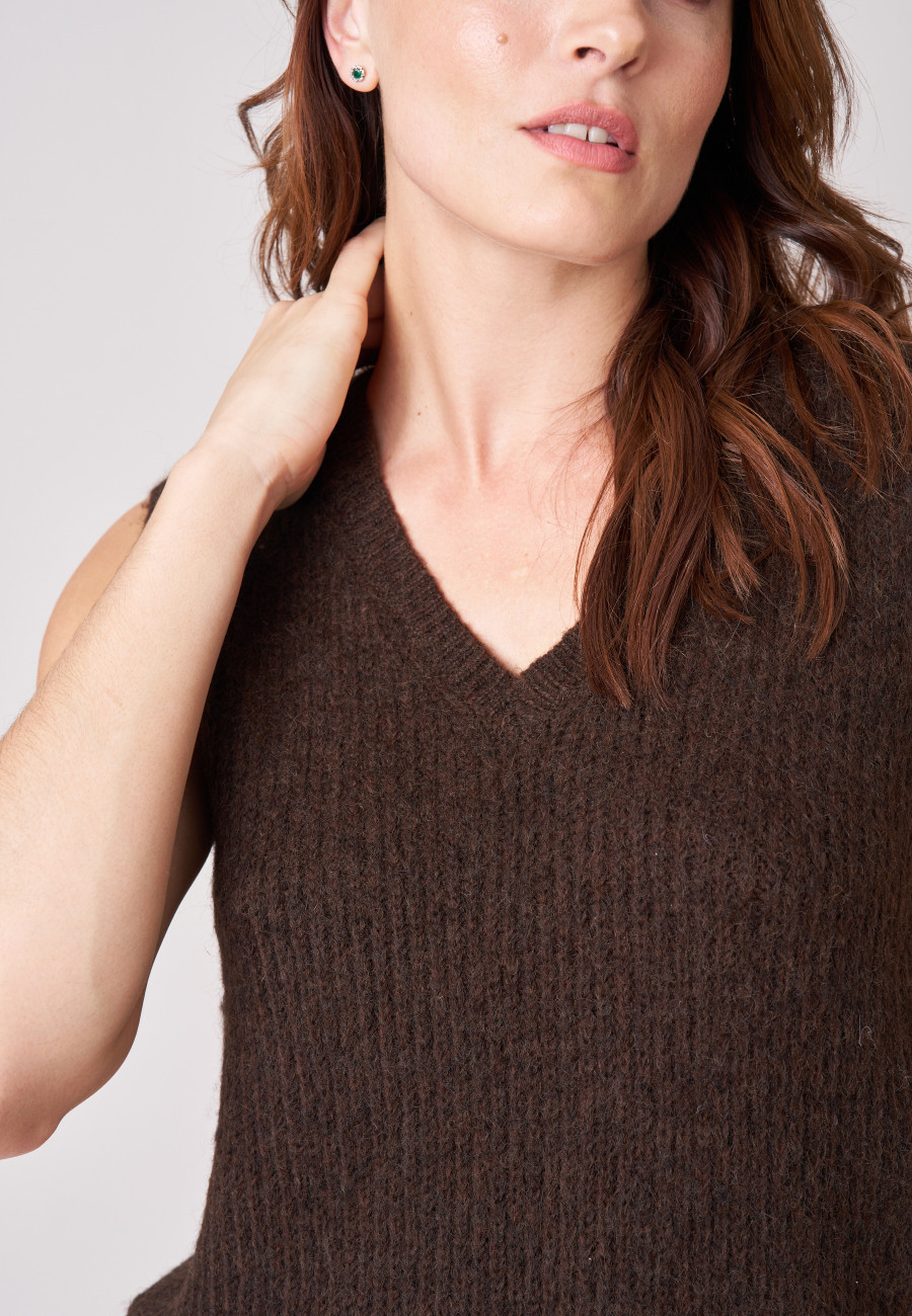 Pull PIA Brown femme-3