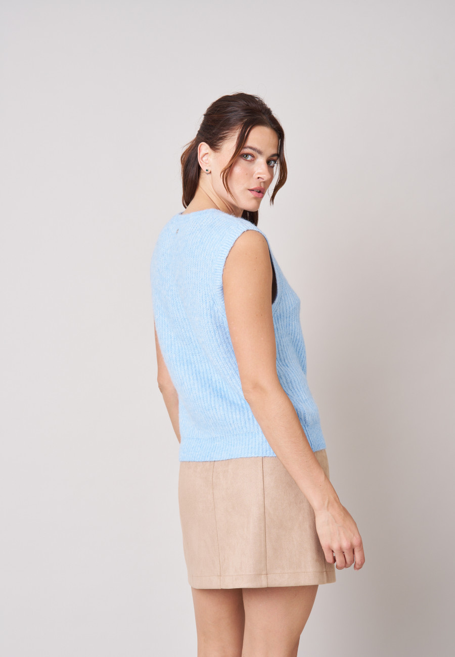 Pull PIA Light Blue femme-4