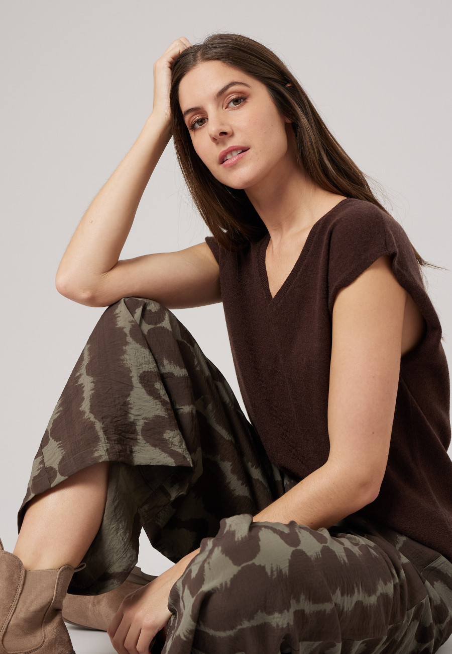 MIRIA Sweater Brown women-1