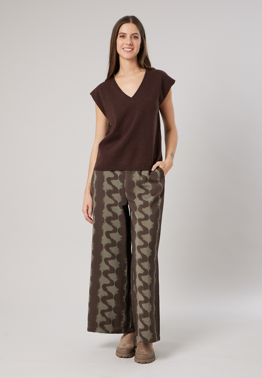 Pull MIRIA Brown femme-2