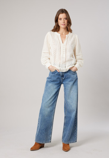 VELORIA Blouse Ivory women-1
