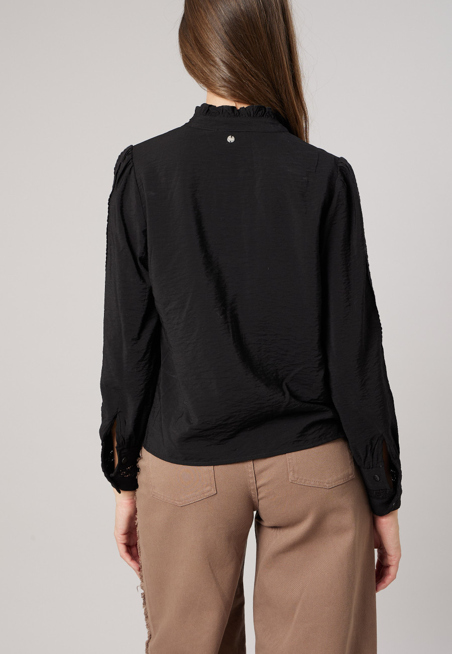 MELODIE Blouse Black women-4