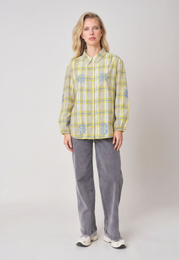 Chemise BROOKELIA Blue femme-1