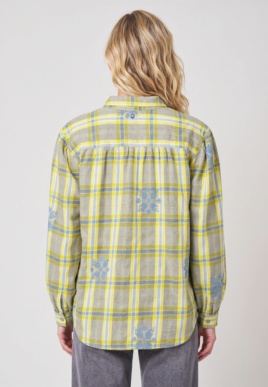 Chemise BROOKELIA Blue femme-4