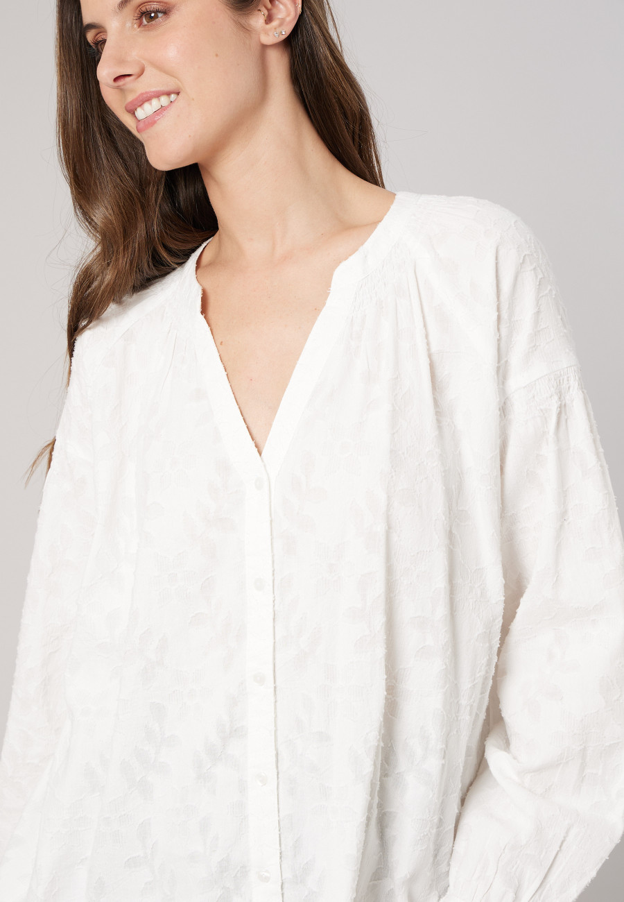 Blouse MEREDITH Off White femme-3