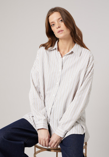 Chemise OWANY Beige femme-1