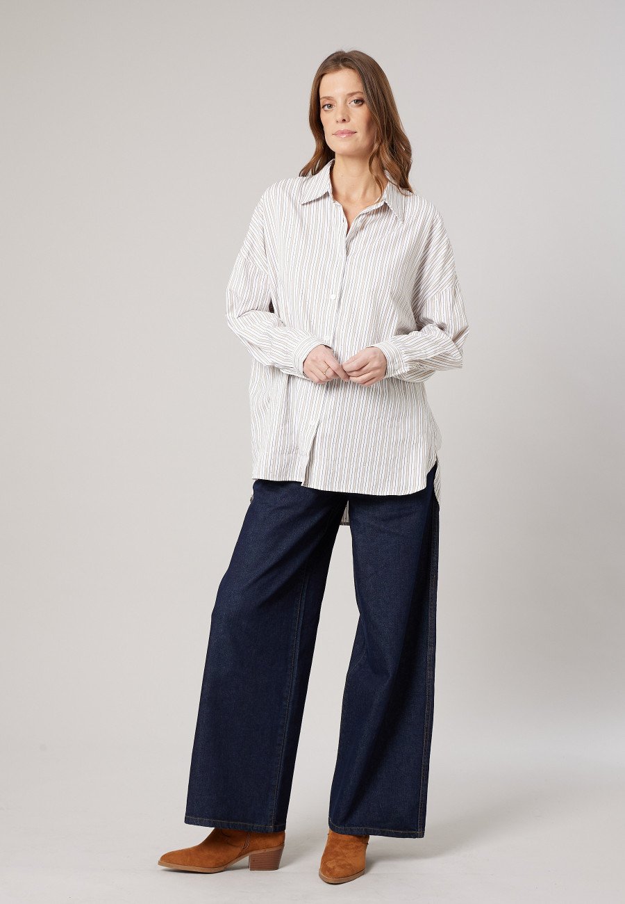 Chemise OWANY Beige femme-2