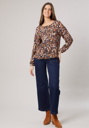 BRIAKA Blouse Whisky women-1
