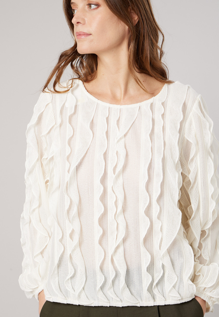 Blouse FRIANA Off White femme-3