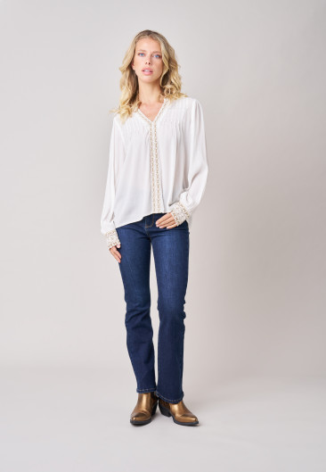 ZITA Blouse Black women-1