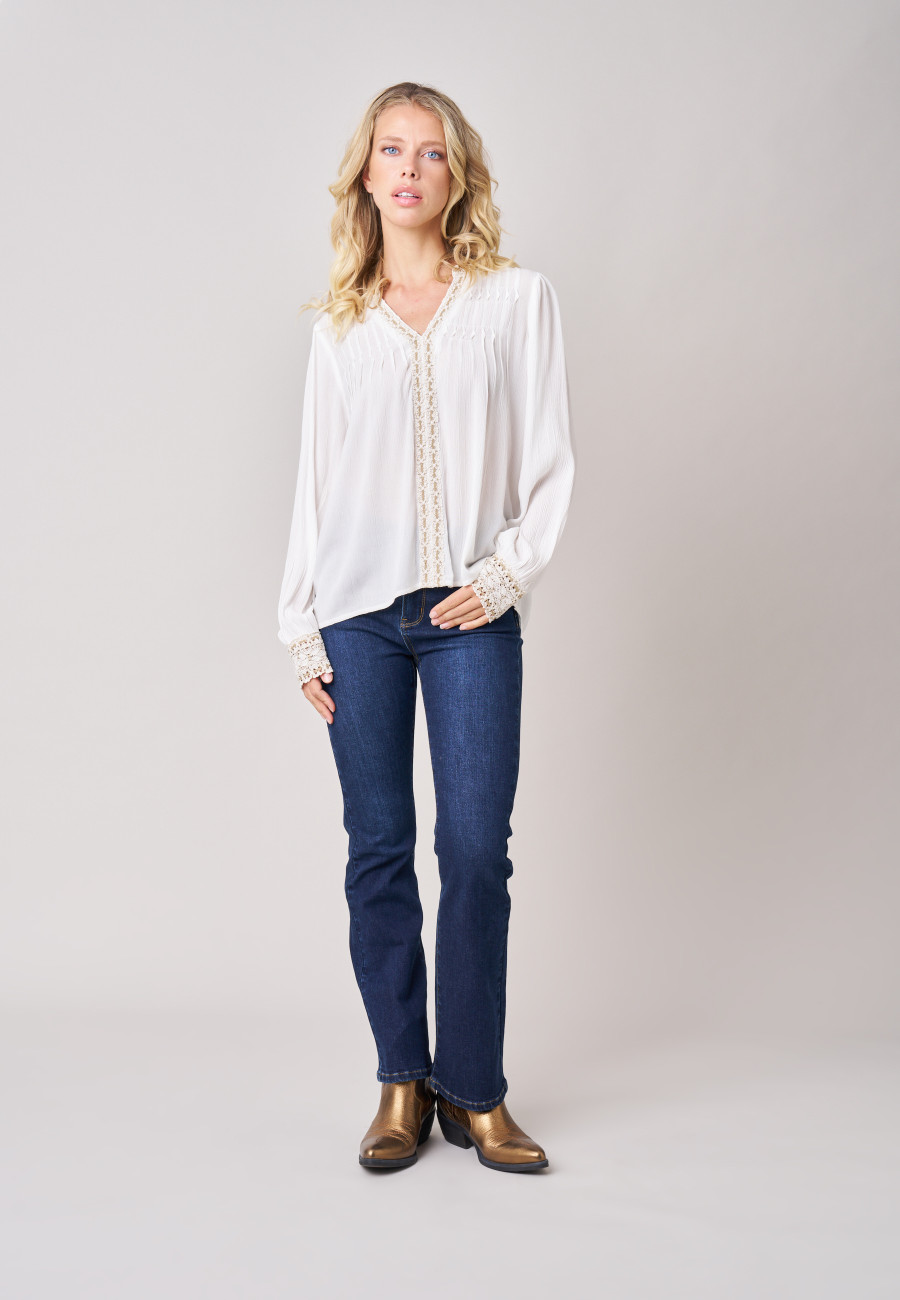 ZITA Blouse Cream women-2