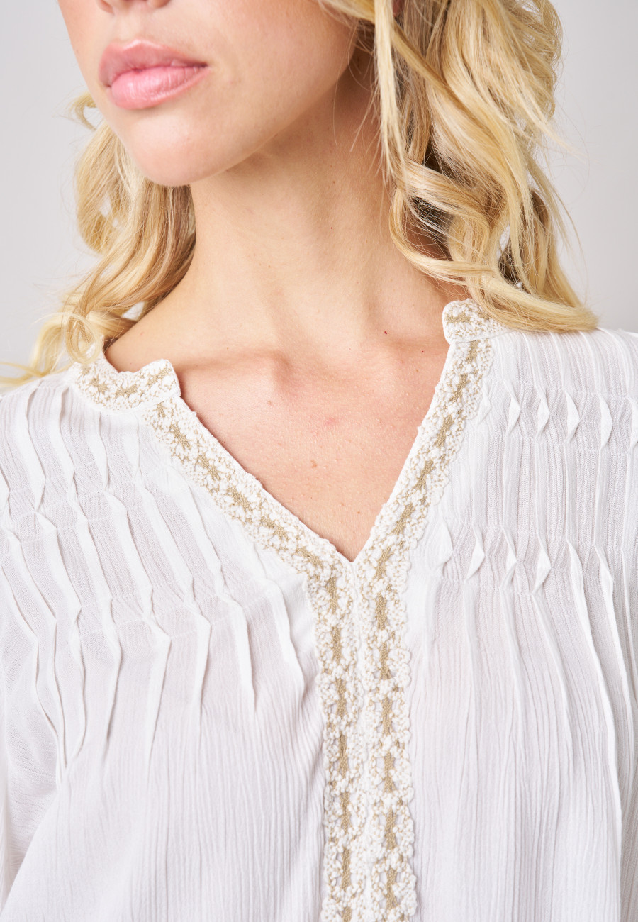 ZITA Blouse Cream women-3