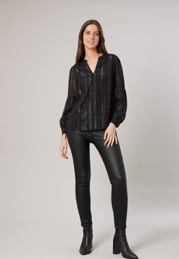 Blouse CONSTANZA Black femme-1