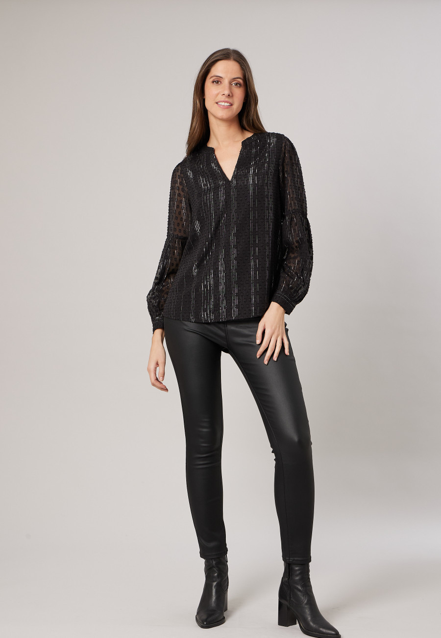 Blouse CONSTANZA Black femme-2