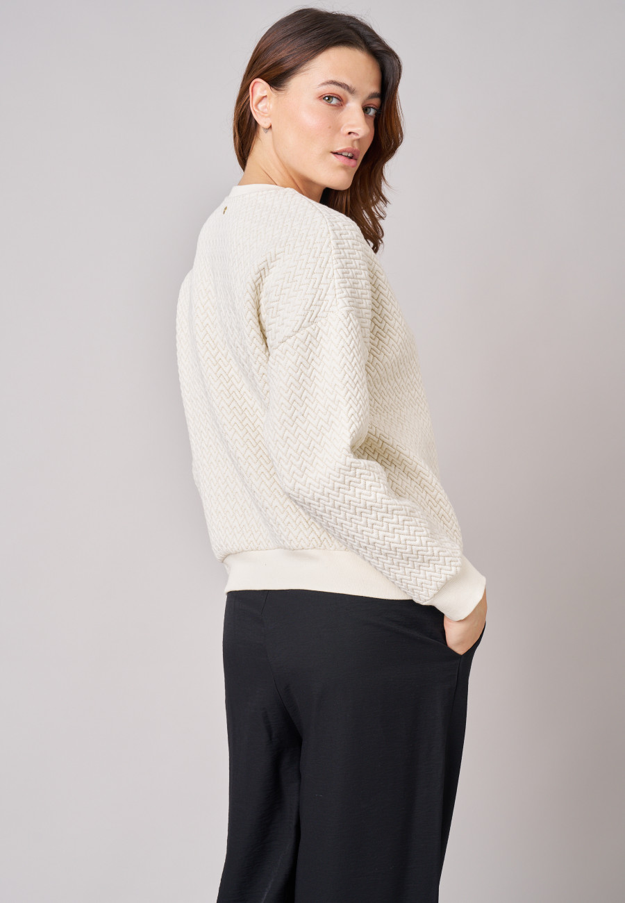 Sweat SALMA Off White femme-4