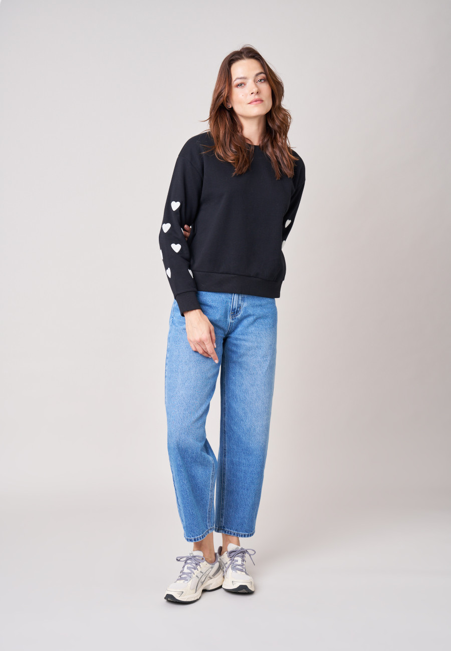 Sweat SARINA Black femme-2