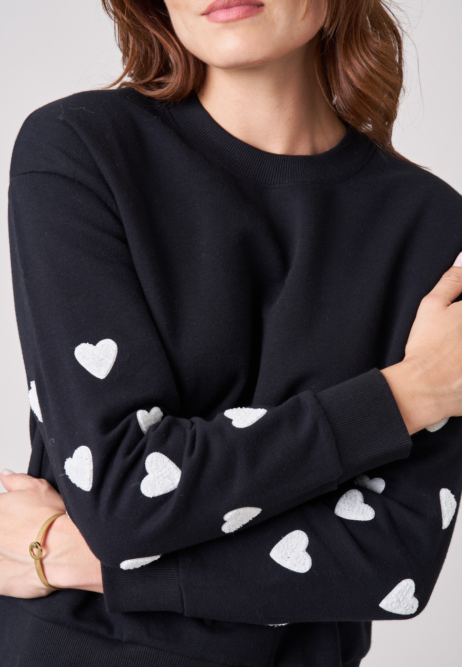SARINA Sweatshirt Black women-3